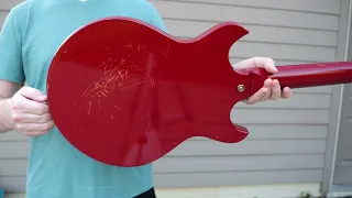 A Great Vintage Gibson on a "Budget" | 1965 Gibson Melody Maker Custom Color Ember Red