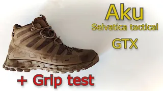 Review and grip test of the AKU selvatica GTX mid.