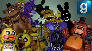 Gmod FNAF | Fighting FNAF NPCs!