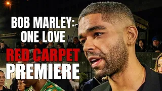 Bob Marley: One Love Movie UK Premiere and Cast Red Carpet Interviews