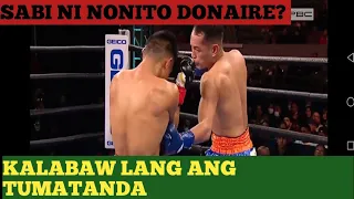 KALABAW LANG DAW ANG TUMATANDA SABI NI NONITO DONAIRE Jr. 💪