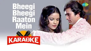 Bheegi Bheegi Raaton Mein - Karaoke With Lyrics | Lata Mangeshkar | Kishore Kumar | Hindi Karaoke