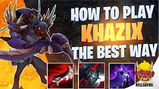 WILD RIFT | How To Play Khazix The BEST Way! | Challenger Khazix Gameplay | Guide & Build