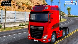 Truck Camion DAF XF Euro 6 - GTA V MOD | 2.7K / 1440p ! _REVIEW