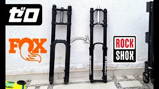 Upgrading from FOX40 Performance to Rockshox BoXXer World Cup | GT Fury DH Bike | ENDERPOP™