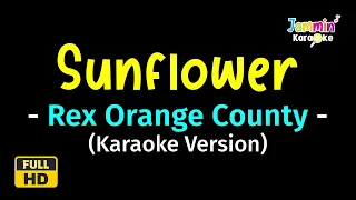 Sunflower - Rex Orange County (Karaoke Version)