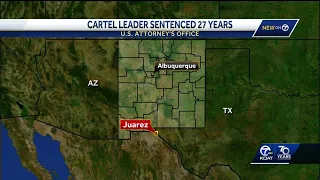 New Mexico cartel leader sentenced for drug trafficking