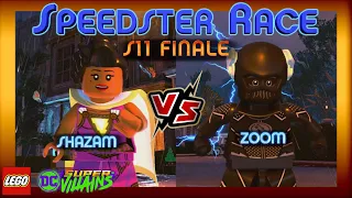 Speedster Series - Zoom vs Shazam Race!! S11 FINALE (LEGO DC Super Villains)