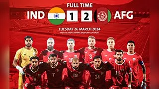 Highlights | India 1-2 Afghanistan | FIFA World Cup 2026 & AFC Asian Cup 2027 Qualifiers