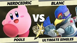GOML X - NerdCedric (Kirby) Vs. Blanc (Falco, Bowser Jr) Smash Ultimate - SSBU