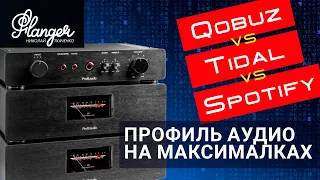 Сравнение потоковых сервисов Qobuz, Tidal, Spotify на реальной системе. Профиль Аудио на максималках