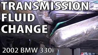 BMW E46 How To Change Automatic Transmission Fluid DIY