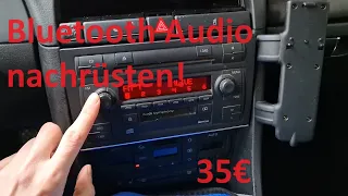 Audi A4 B6 1.8T Cabrio - Teil 6 | Bluetooth audio Adpater nachrüsten! Günstig und schnell