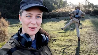 Metal Detecting for Relics at Sunset with The Coffee Bush Kid! (Beautiful Coin Found)