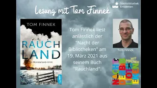 Tom Finnek liest aus "Rauchland"