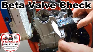 4 Stroke Beta Motorcycle Valve Clearance Adjustment & Shim Replacement, Step By Step Instructions!