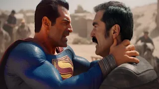 Superman Comes Alive To Punish Saddam Hussain For His Crimes