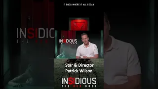 Patrick Wilson on Directing "Insidious: The Red Door" #shorts