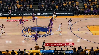 NBA LIVE 23 Rosters Lakers vs Warriors Face-Off