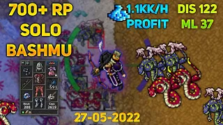 RP lvl 700+ Bashmu Hunt - 1.1kk/h Profit - 2.7kk/h 100% exp gain rate - Tibia Game