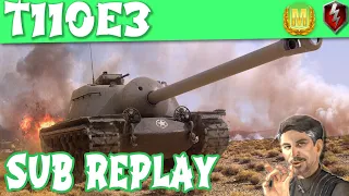 T110E3 Subscriber Replay WOT Blitz 8k dmg 2 kill ACE | Littlefinger on World of Tanks Blitz