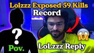 LoLzzz Gaming Exposed Lion X Gaming 59 Kills Record 🔥 | Lion X Gaming 59 Kills Record Exposed