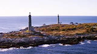 The Oldest Twin Lighthouses In America | America Over The Edge