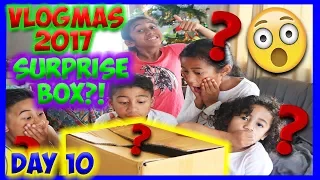 SURPRISE BOX?! Day 10 VLOGMAS 2017 [Toys, Family Fun & Games by 7]