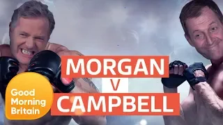 Alastair Campbell Challenges Piers Morgan to Boxing Match for Sport Relief | Good Morning Britain