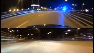 HIGHWAY 2 C63 AMG VS SWEDISH POLICE BEST CHASE