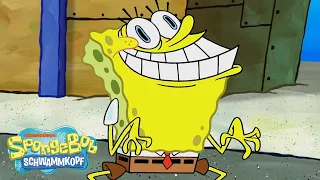 SpongeBob | SpongeBob kann nicht aufhören, seine Nägel zu kauen 😬 | SpongeBob Schwammkopf