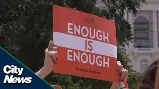 Uvalde parents call for gun reform after school video leaked