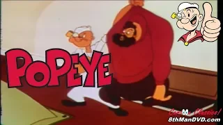 POPEYE THE SAILOR MAN: Floor Flusher (1954) (Remastered) (HD 1080p) | Jackson Beck, Jack Mercer