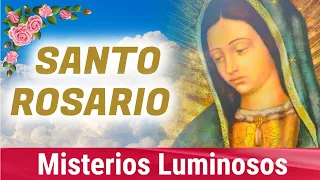 🙏❤️🙏 SANTO ROSARIO de Hoy Jueves 25 de ABRIL de 2024 🌹 MISTERIOS LUMINOSOS