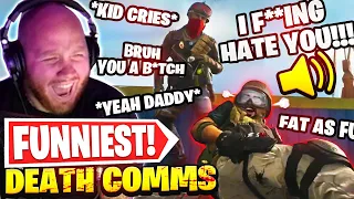 WARZONE DEATH COMM COMPILATION! (RAGE/FUNNIEST MOMENTS)