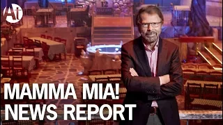 ABBA Mamma Mia! The Party on BBC London News Interview 2017 Björn Ulvaeus