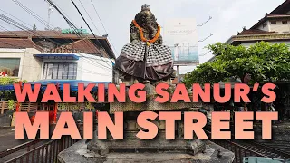 Sanur Stroll: What Sanur's MAIN STREET is REALLY like today