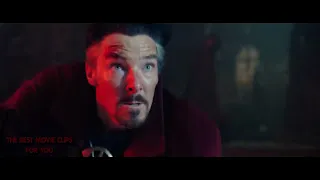 Dr Strange and the Multiverse of Madness Jumping through the multiverse scene