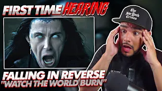 *BRAIN MELTED AFTER THIS!* Falling In Reverse - "Watch The World Burn" *REACTION*