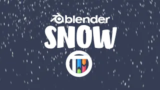 How to Create Realistic Snow - WORKS IN BLENDER 3.6.1 - EEVEE TUTORIAL