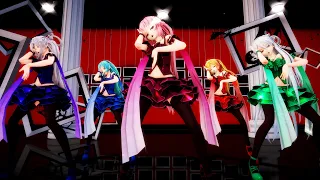 【MMD】被害妄想携帯女子(笑)-Persecution Complex Cellphone Girl-【Luka×Haku×Miku×言和×Neru】