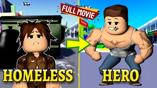 Homeless To Hero, FULL MOVIE | brookhaven 🏡rp animation