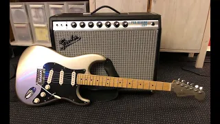 Fender 75th Anniversary Stratocaster Tryout (with Fender 68 Custom Pro Reverb Amp)