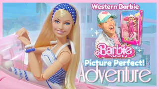 Barbie Movie Doll: Western Barbie in a Picture Perfect Adventure! 🎀🤠⭐ (Review & Restyle)