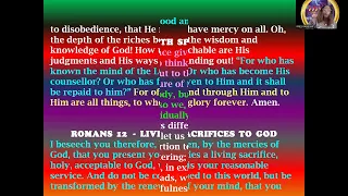 The Bible - Romans 3