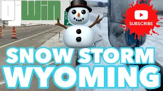 WYOMING SHUT US DOWN FOR OCTOBER SNOW STORM!