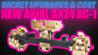 SECRET Upgrades and Cost - Is it worth it? NEW Axial AX24 XC-1