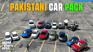 HOW TO INSTALL PAKISTAN REAL CAR PACK IN GTA 5 | GTA 5 MODS 2024 | Hindi/Urdu