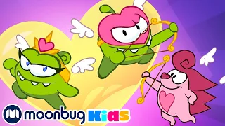 Om Nom Stories - Cupid's Bow: Valentines | Cut The Rope | Funny Cartoons for Kids & Babies | Moonbug