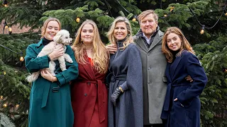 Koninklijke familie kerstfotosessie Paleis Huis ten Bosch